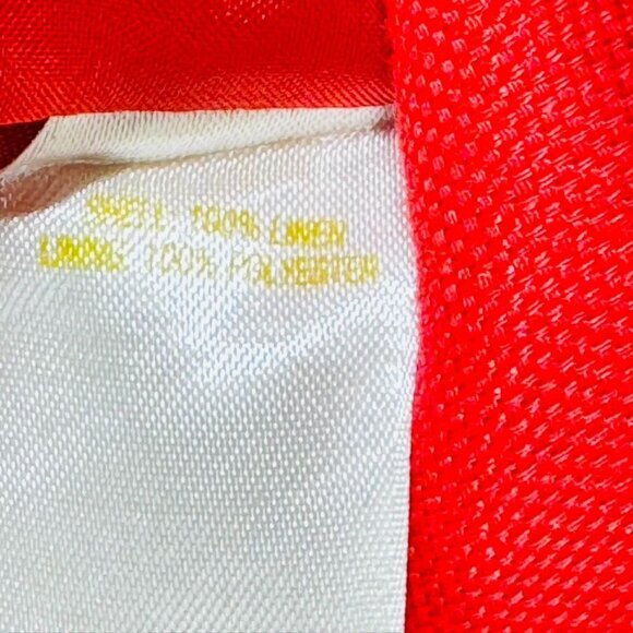 KATE SPADE Women's Polyester Red Mini Short Sleeve Breathable Comfortable Size 4 - Picture 10 of 14